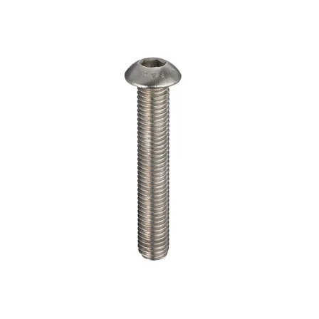 M8 x 20mm A2 Stainless Steel Socket Button Screw (Pack of 100)