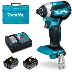 MAKITA 18V Brushless 5.0Ah Impact Driver Combo Kit DTD153RTE