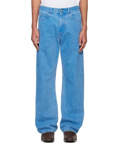 Marni Blue Wide-Leg Jeans