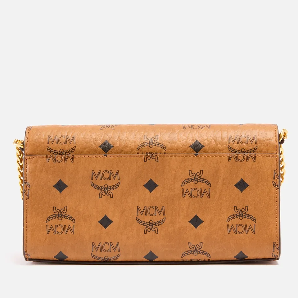 MCM Aren VI Leather Crossbody Bag