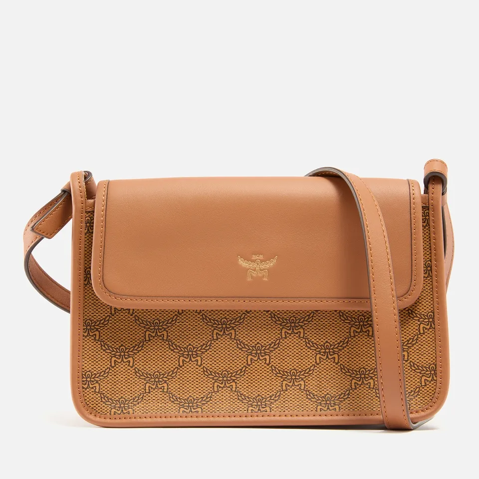 Himmel Crossbody Leather Bag by MCM