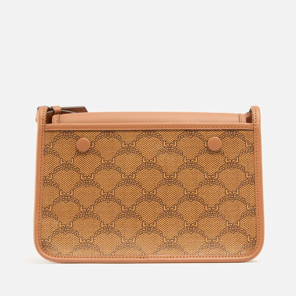 Himmel Crossbody Leather Bag by MCM