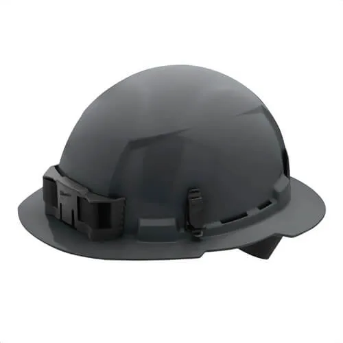 Milwaukee® 48-73-1115 Bolt™ Full Brim Hard Hat with 4-Point Ratcheting Suspension, Unvented Class E, Gray