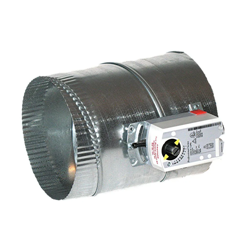 Modulating Round Auxiliary Dampers