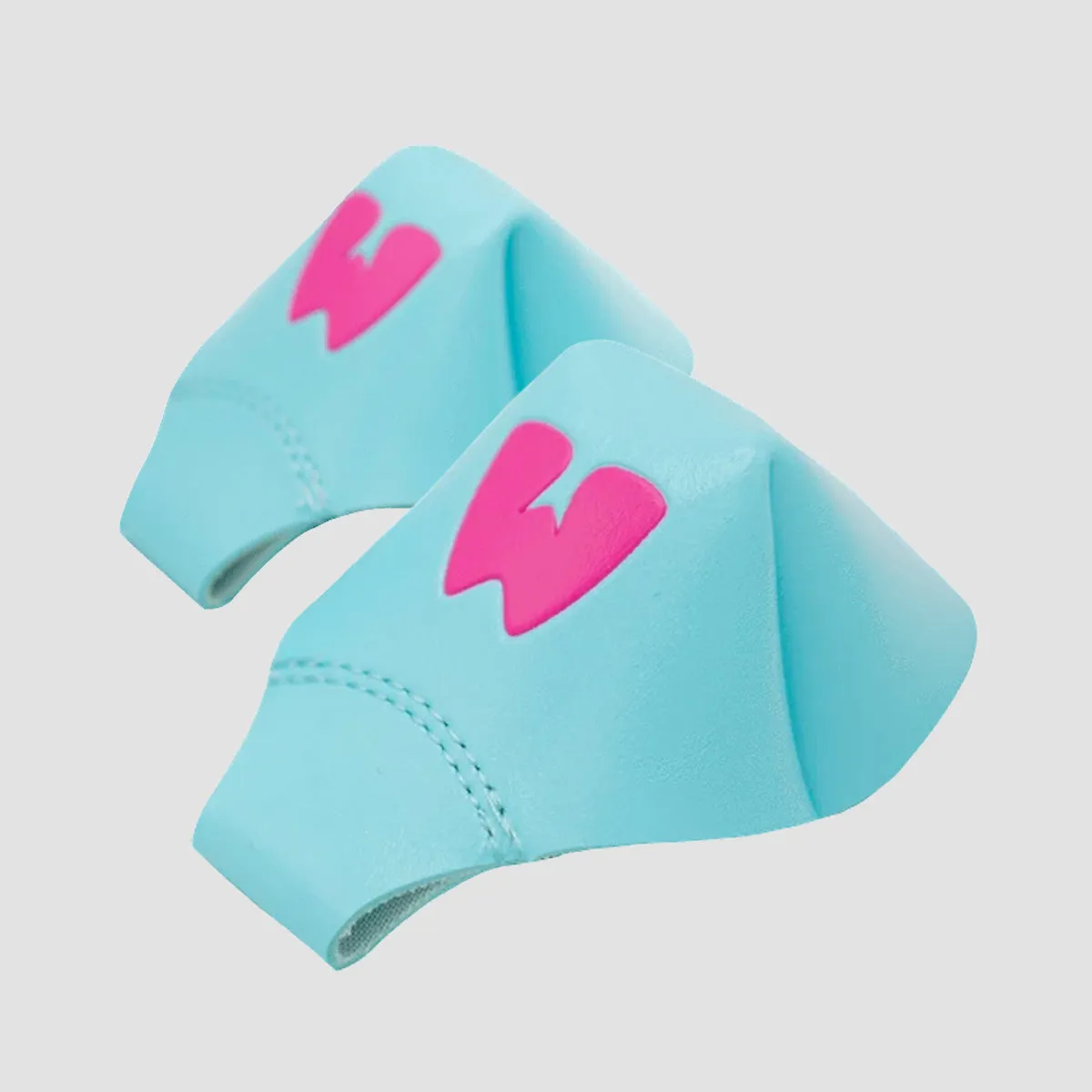 Moxi Beach Bunny Sparkly Toe Guards Pair in Sky Blue