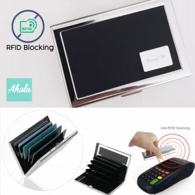 Personalized RFID Blocking Metal Card Holder