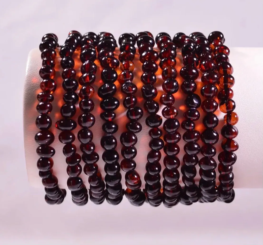 Natural Baltic Amber Necklaces and Bracelets