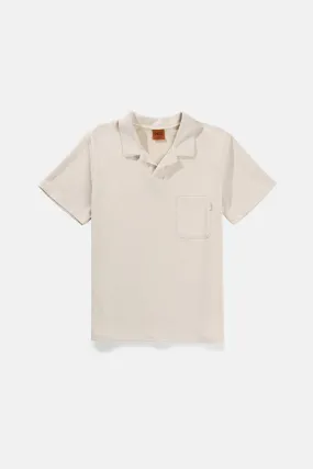 Classic Vintage Terry Polo in Natural