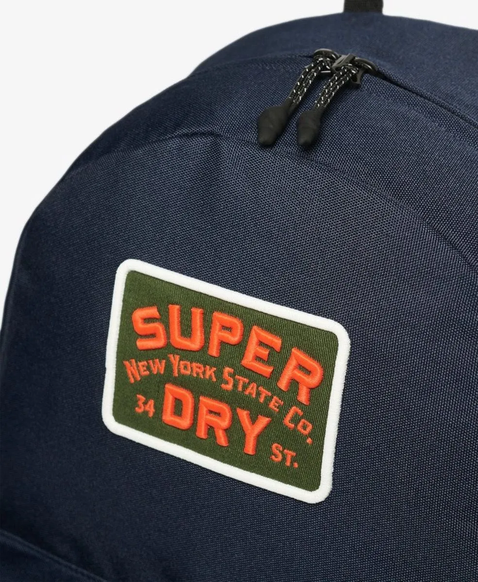 Navy Superdry Patched Montana 11S Bags