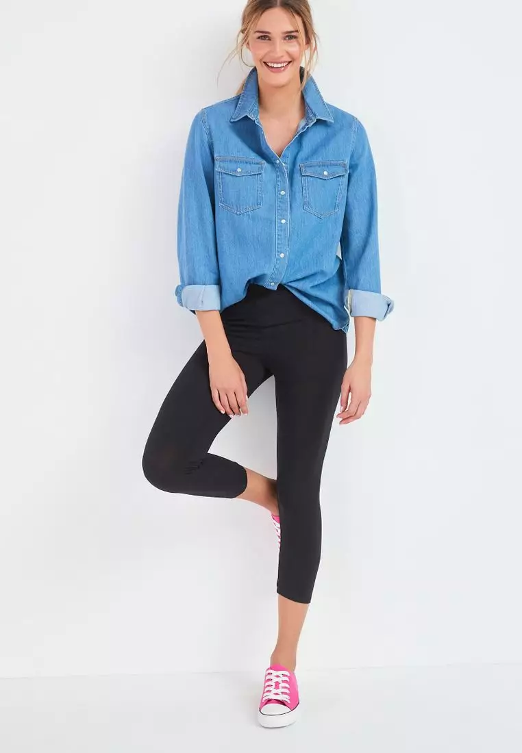 Modern Cropped Leggings