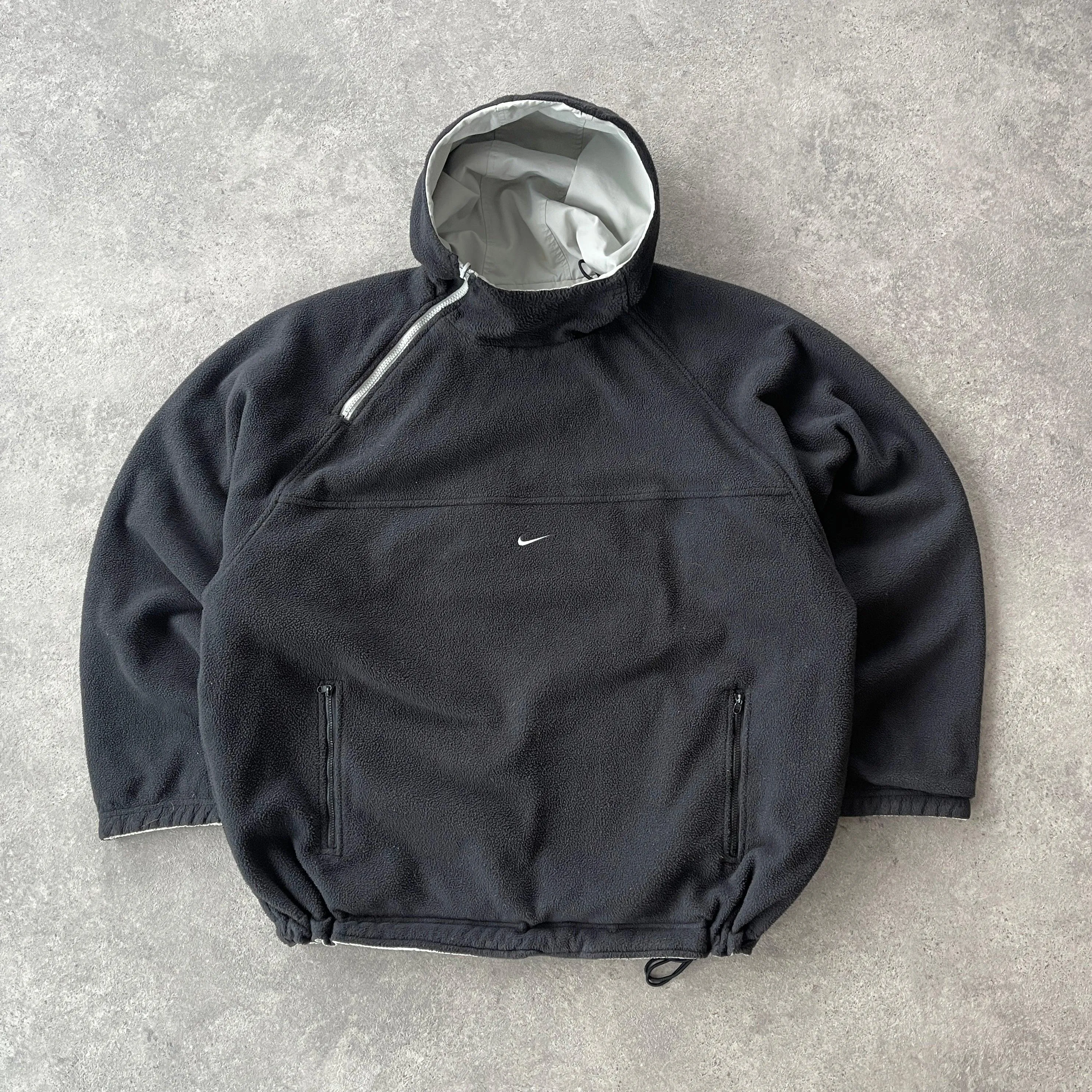 Nike 2001 reversible technical fleece pullover jacket (M)