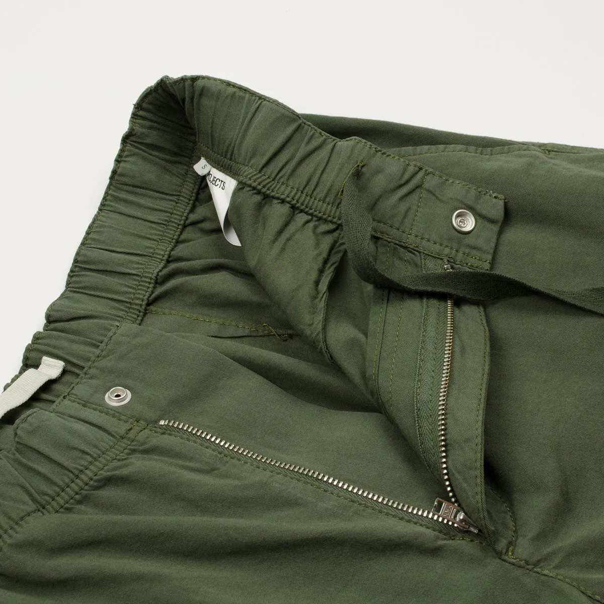 Norse Projects Ezra Light Twill Shorts Ivy Green