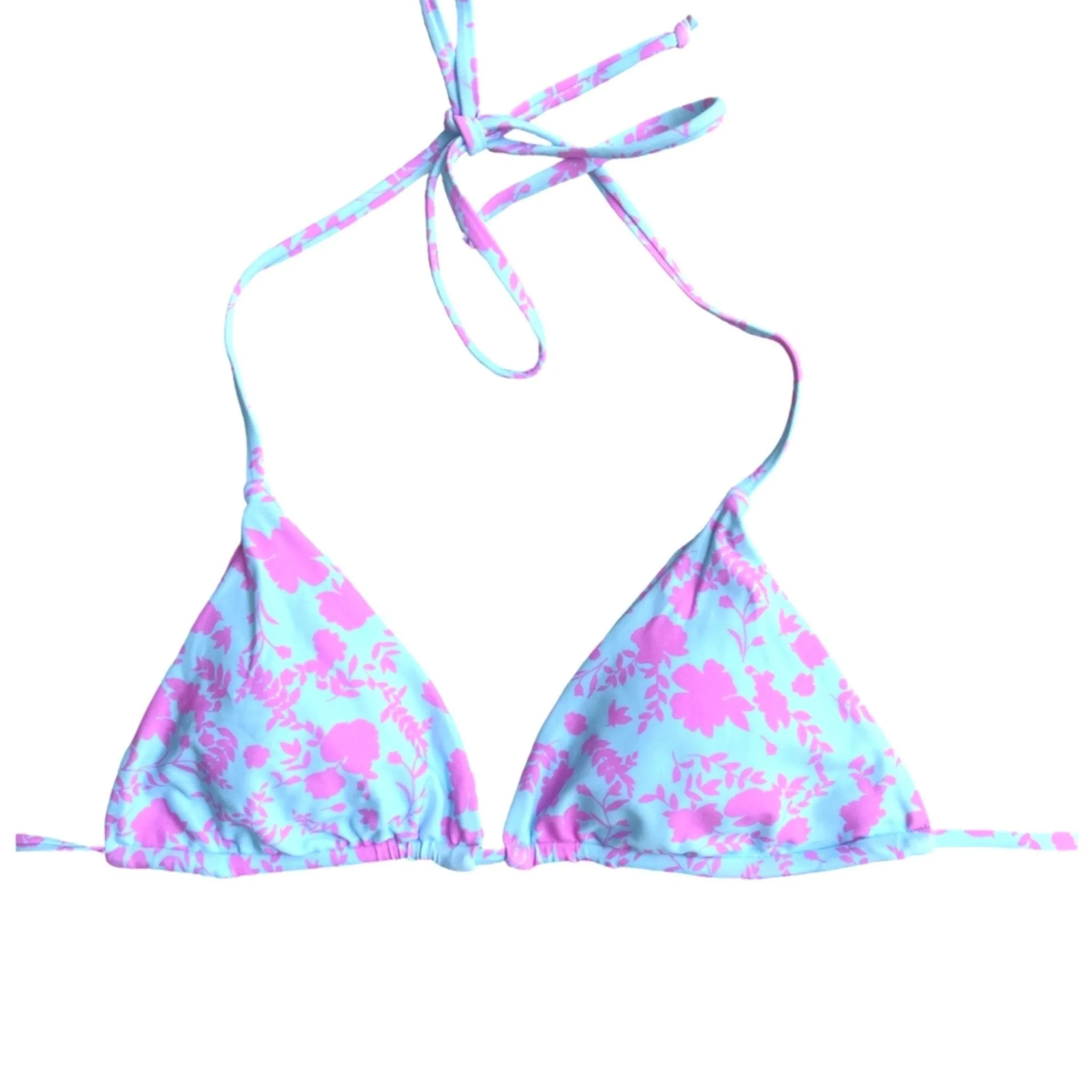 Stunning SICILY BIKINI TOP in OHRID BLOOM