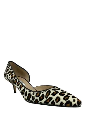 Oscar de la Renta Pony Hair Miss Lulu Pumps - Size 11