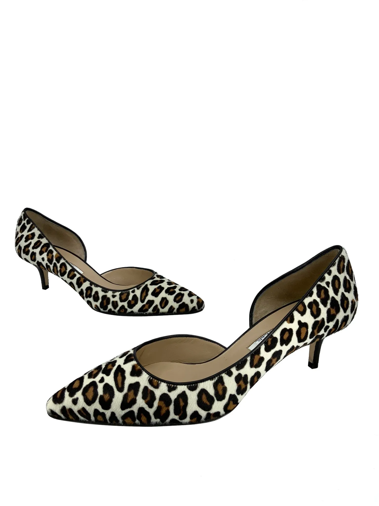 Oscar de la Renta Pony Hair Miss Lulu Pumps - Size 11