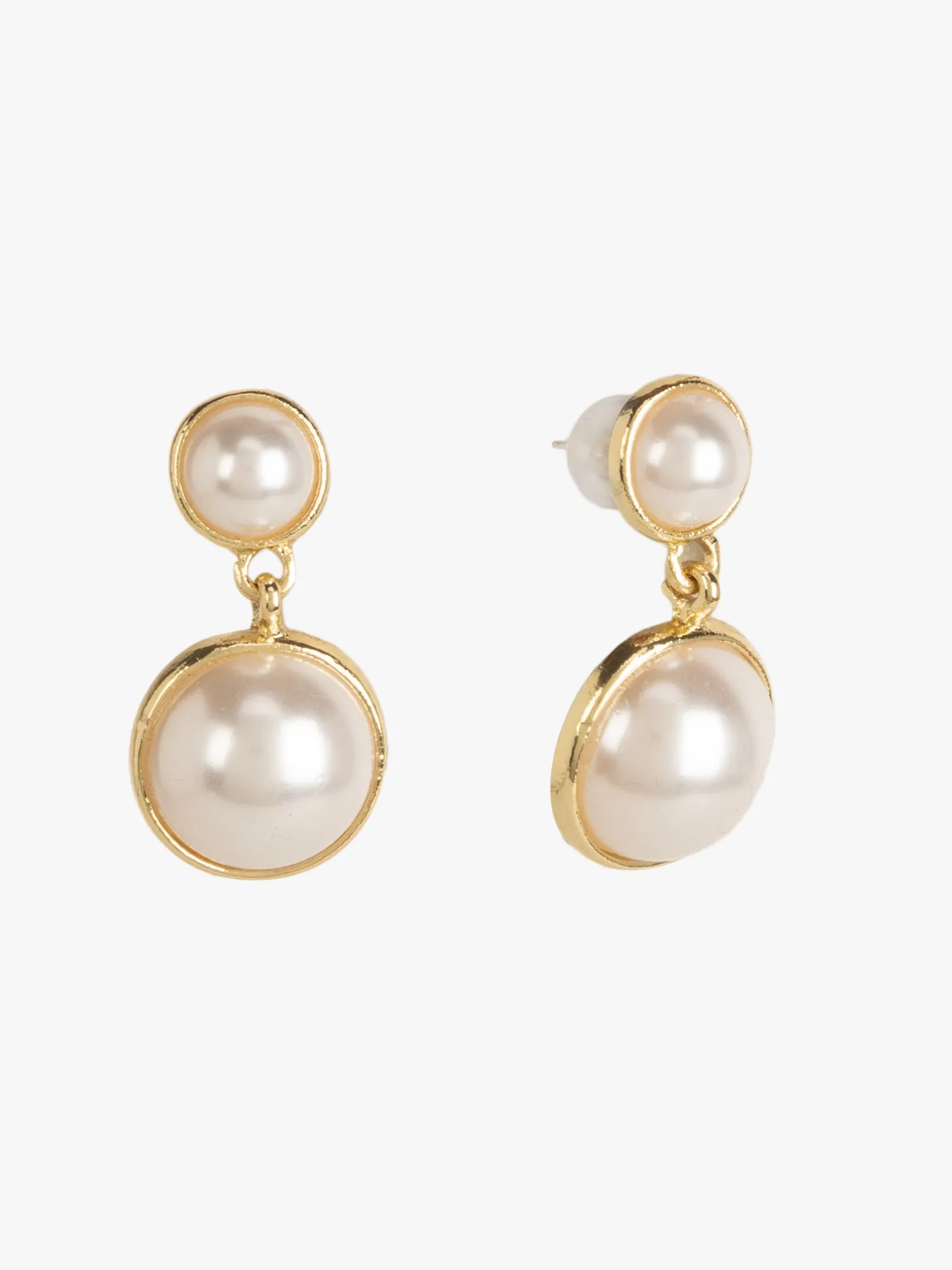 Pearl Swirl Earrings