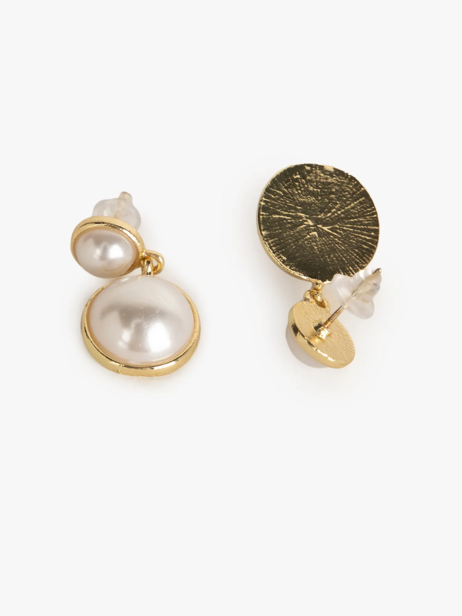 Pearl Swirl Earrings