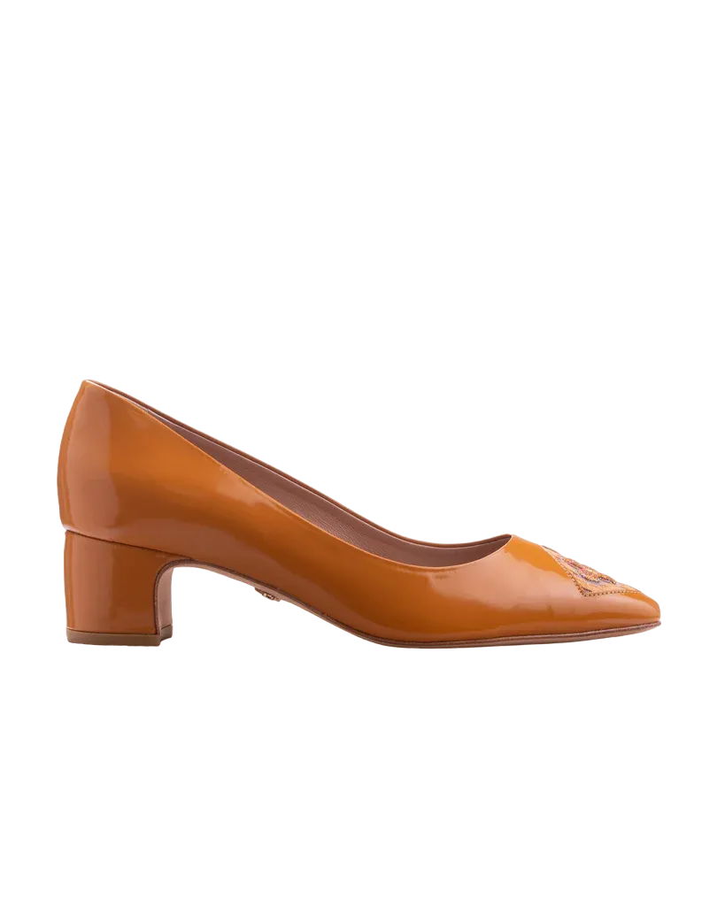 Fiorellini Pump Leather 45 Peru Brown