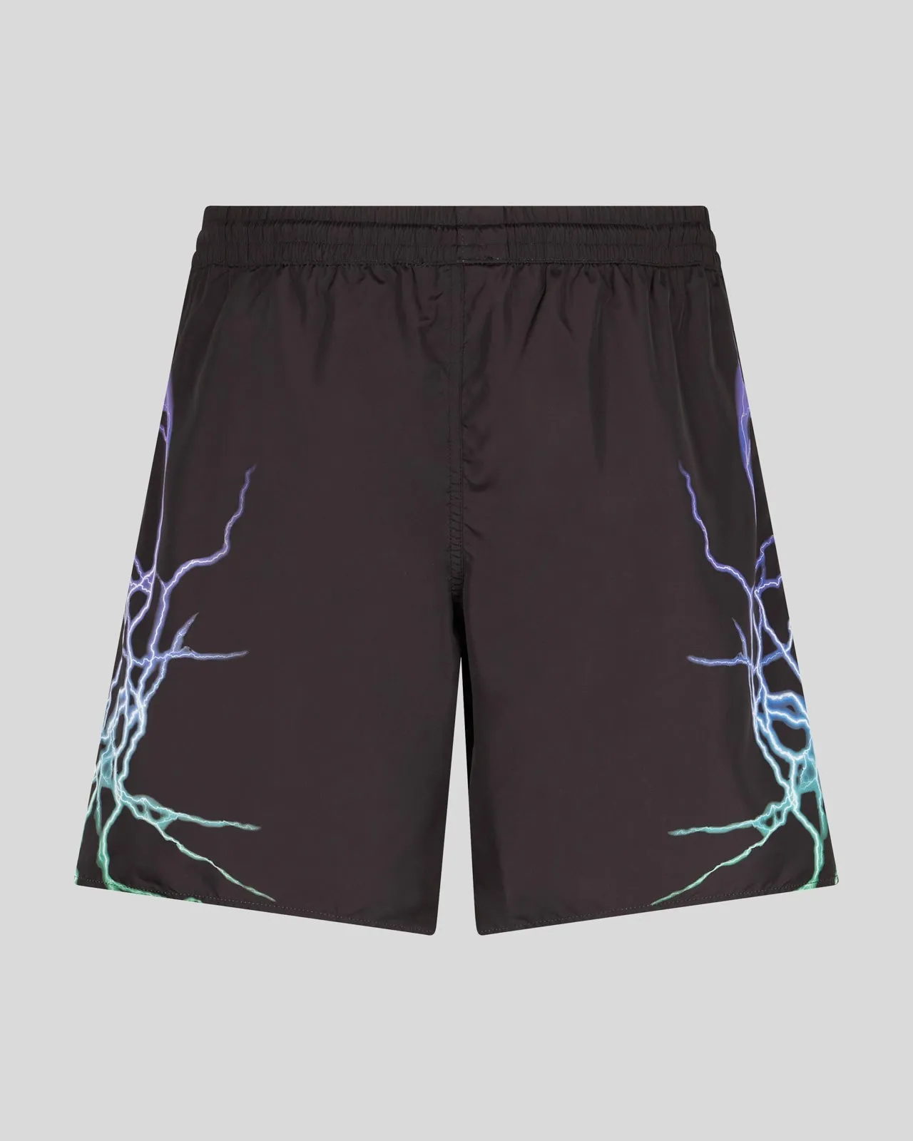 Black Thunder Purple and Green PHOBIA Swim Boxer