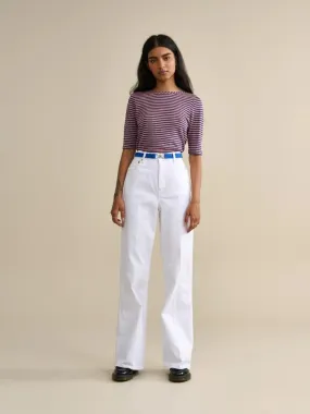 Plume White Jeans - 28 Waist