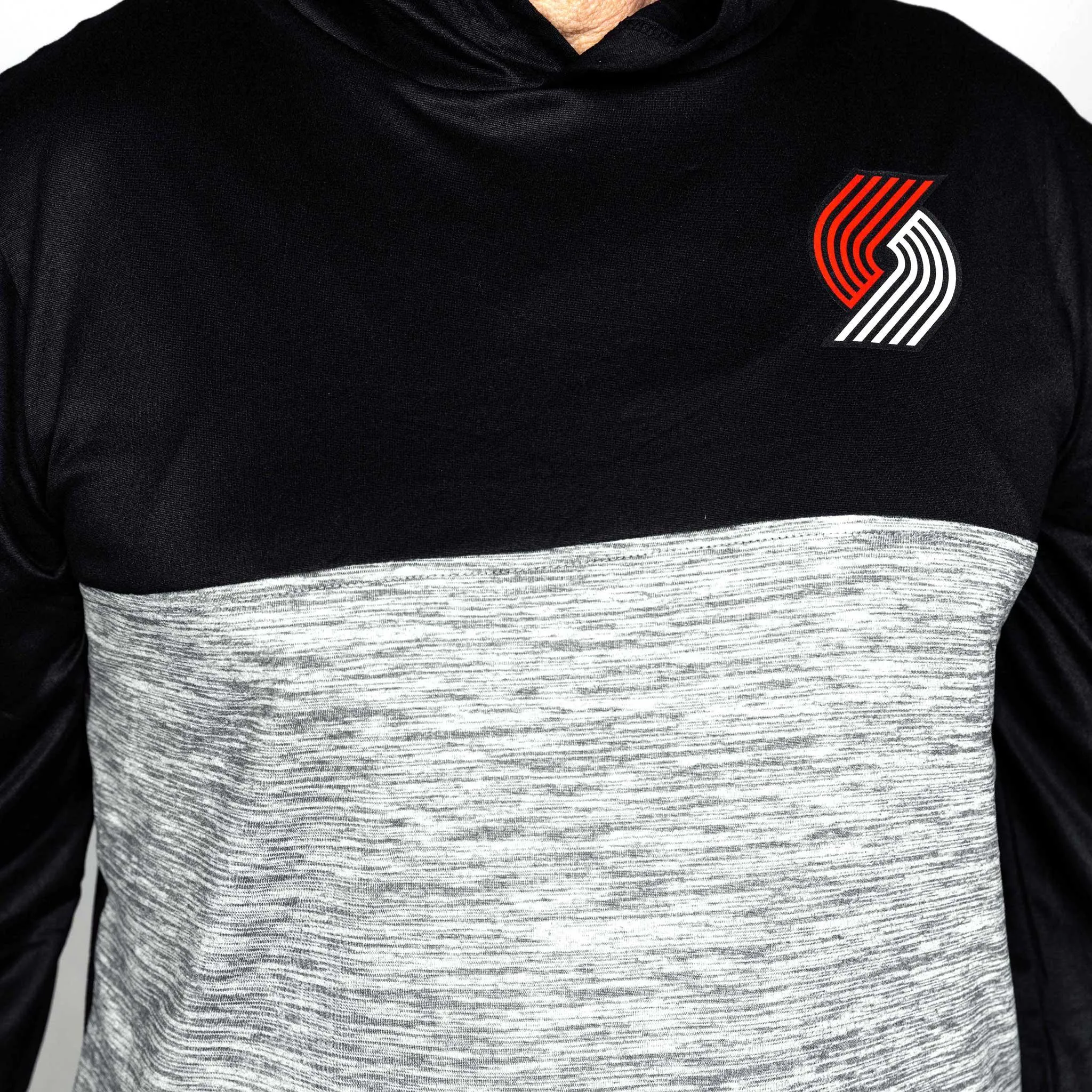 Portland Blazers Gray Flex Hoodie