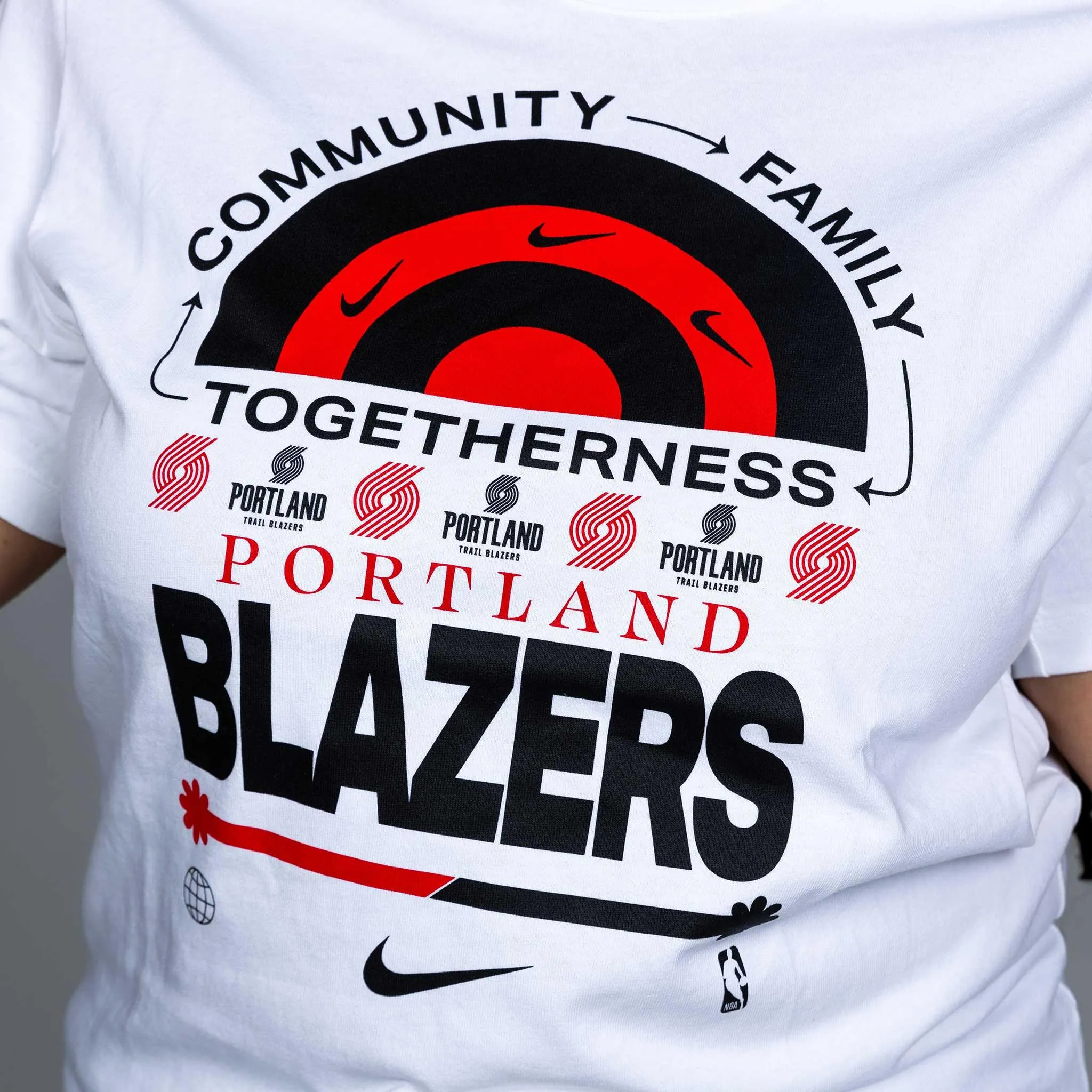 Portland Trail Blazers Nike Community Shirt