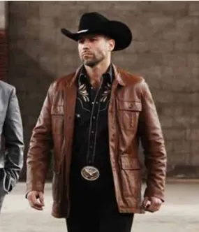 Rafael Amaya Queen of The South Cowboy Leather Jacket