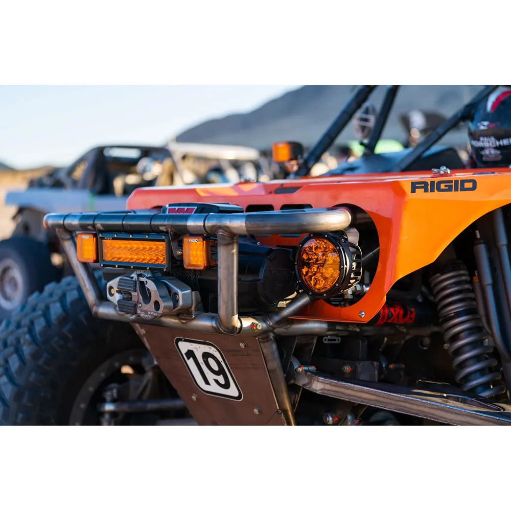 RIGID Industries 360 Series 6 Spot w/Amber Pro Lens - Pair [36210]