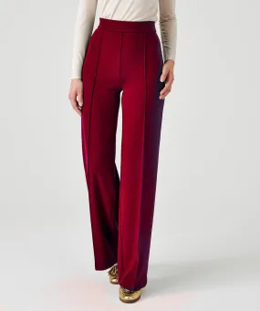 Wide-Leg Comfort Trousers with Secret Stretch Material