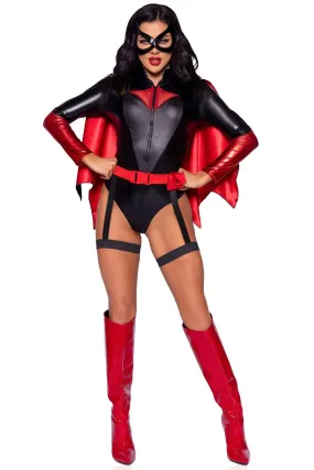 Bold 4-Piece Vigilante Vixen Costume