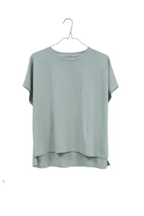 Boxy Tee in Soft Green