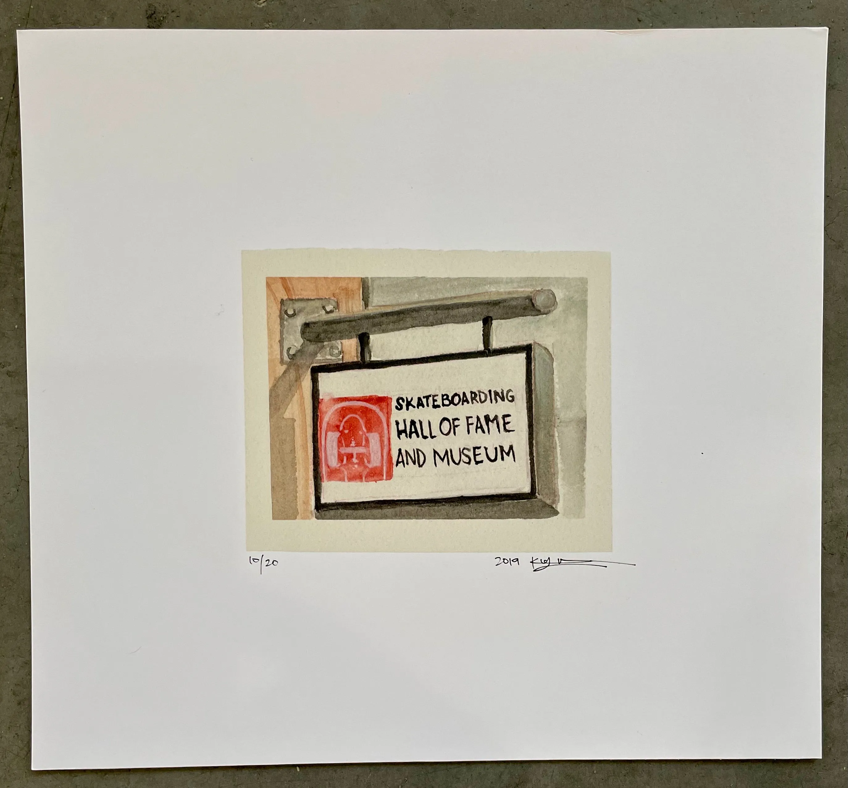 Signed and Numbered Print by Artist Ka-Yun Chan Lau