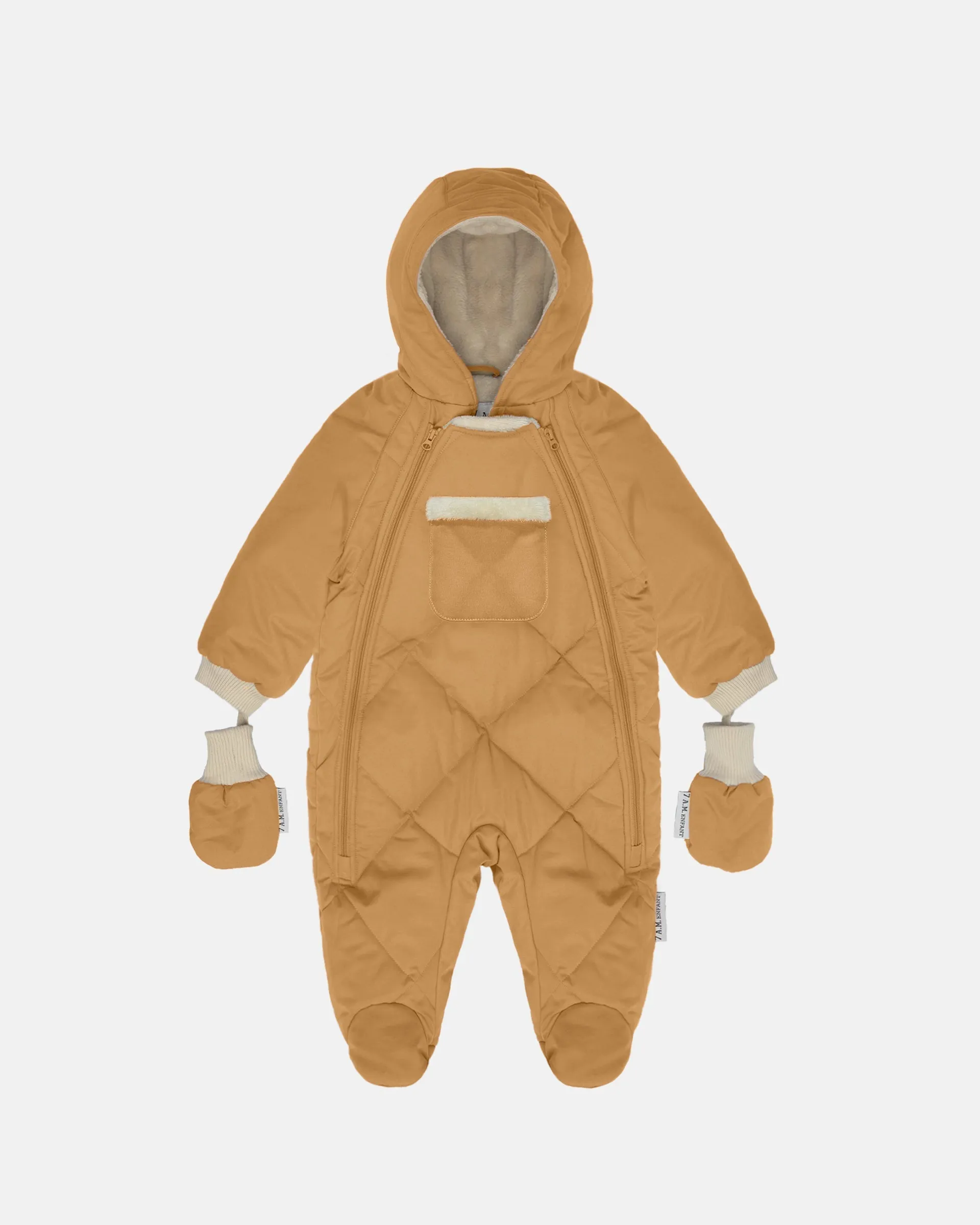 Snow Jumpsuit - Benji Plush | Cognac