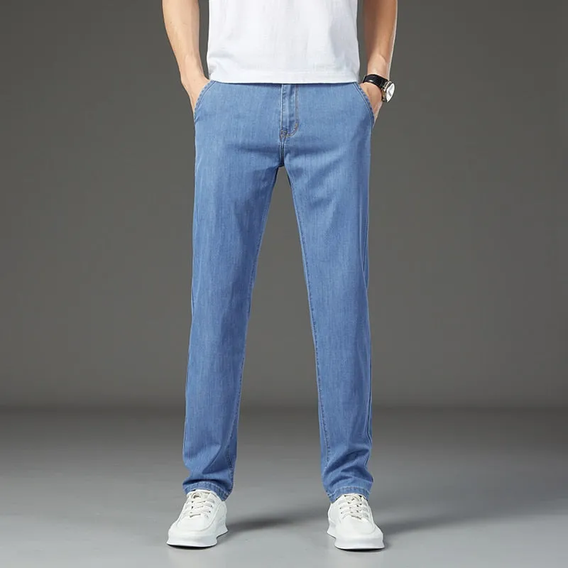 Men's Classic Striped Jeans