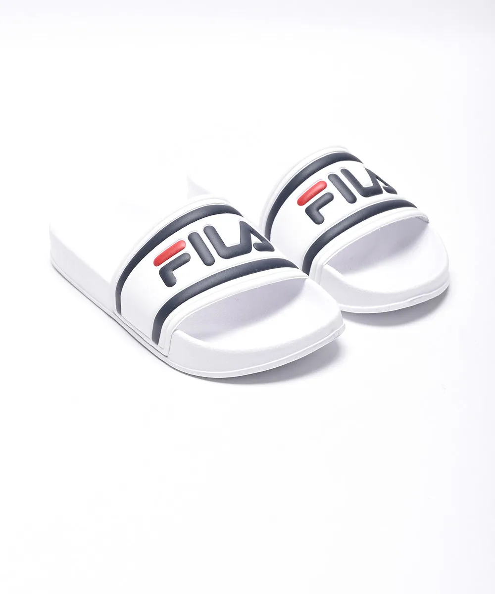 White Women's Slip-On Bedroom Slippers