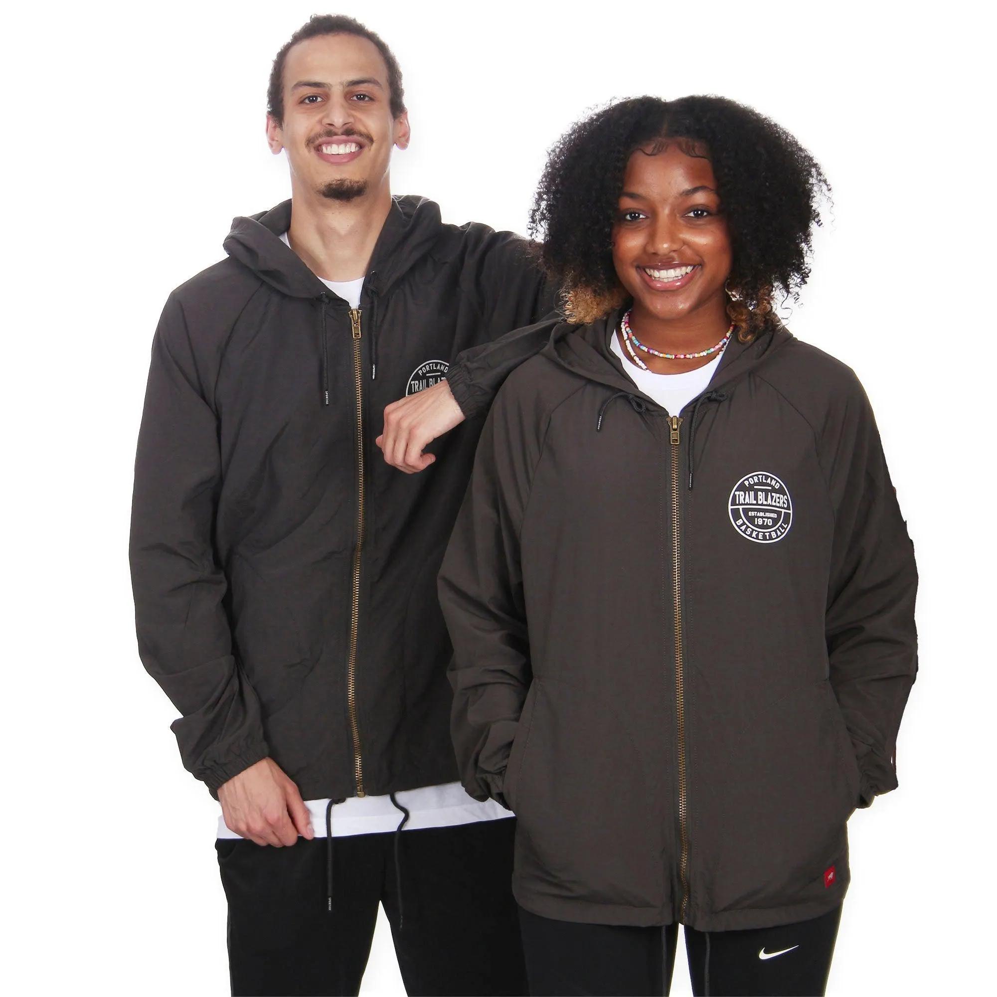 Stylish Portland Trail Blazers Sportiqe Windbreaker