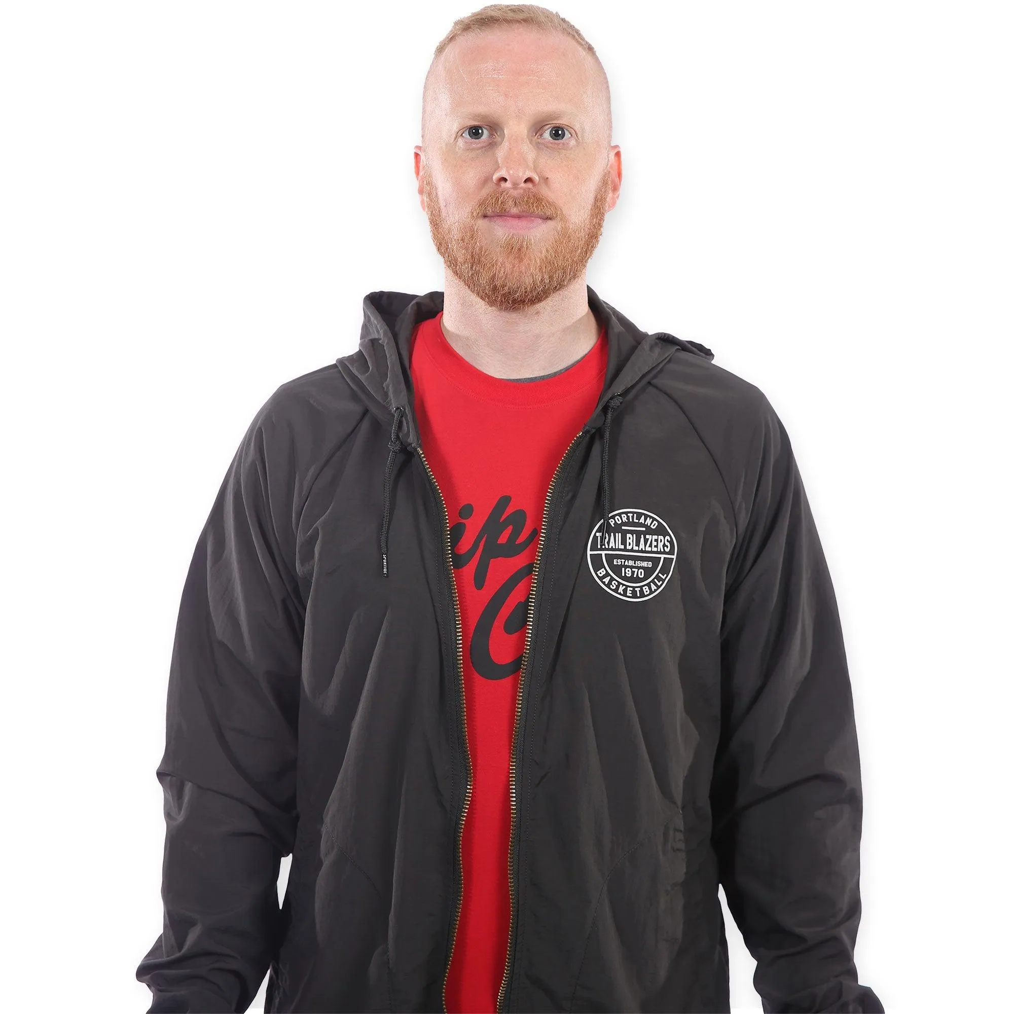 Stylish Portland Trail Blazers Sportiqe Windbreaker