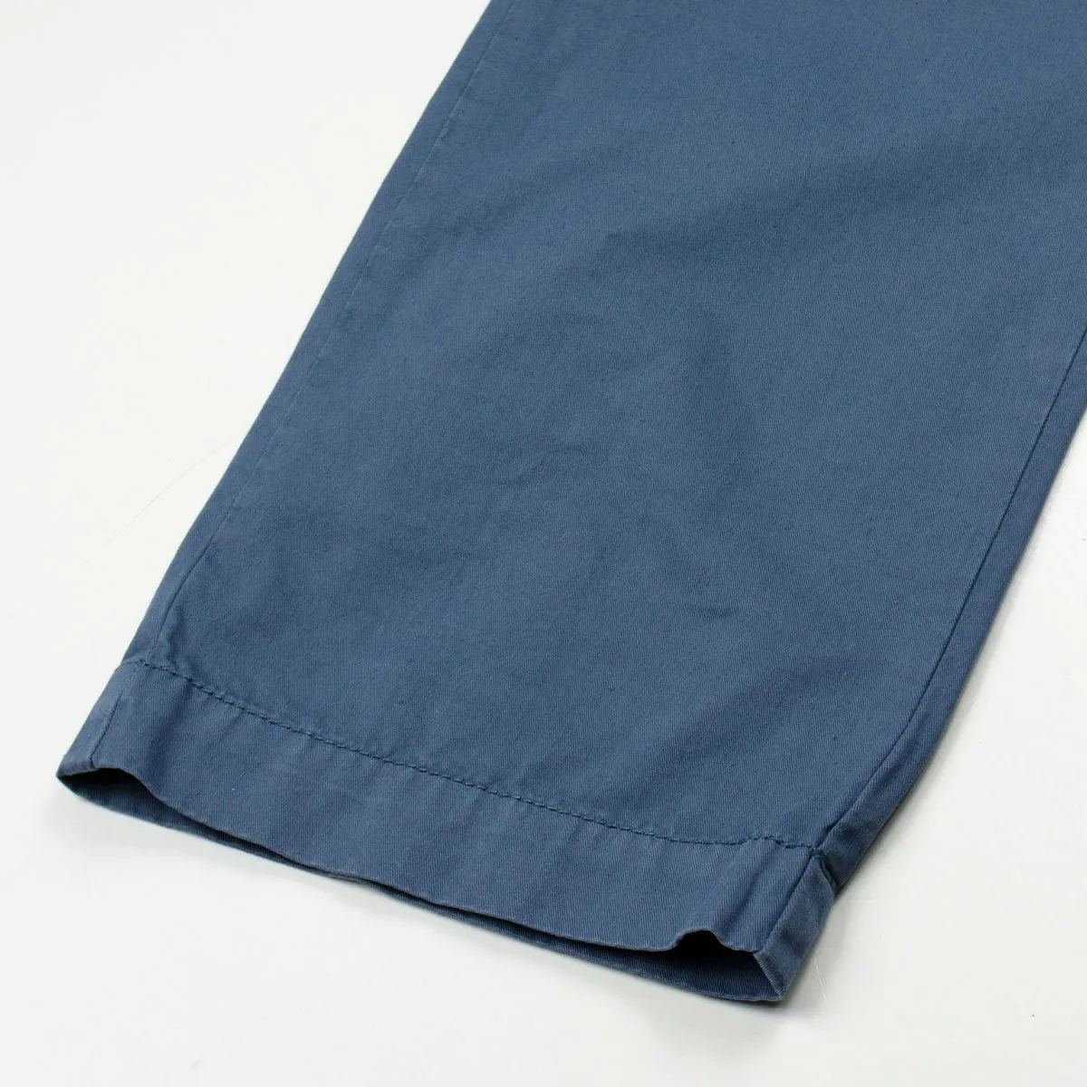 Sunspel Drawstring Trouser in Blue Slate Color