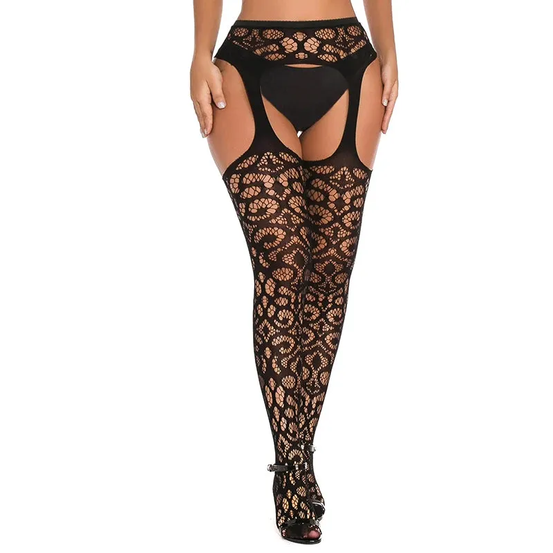 Sensual Crotchless Thigh High Stockings