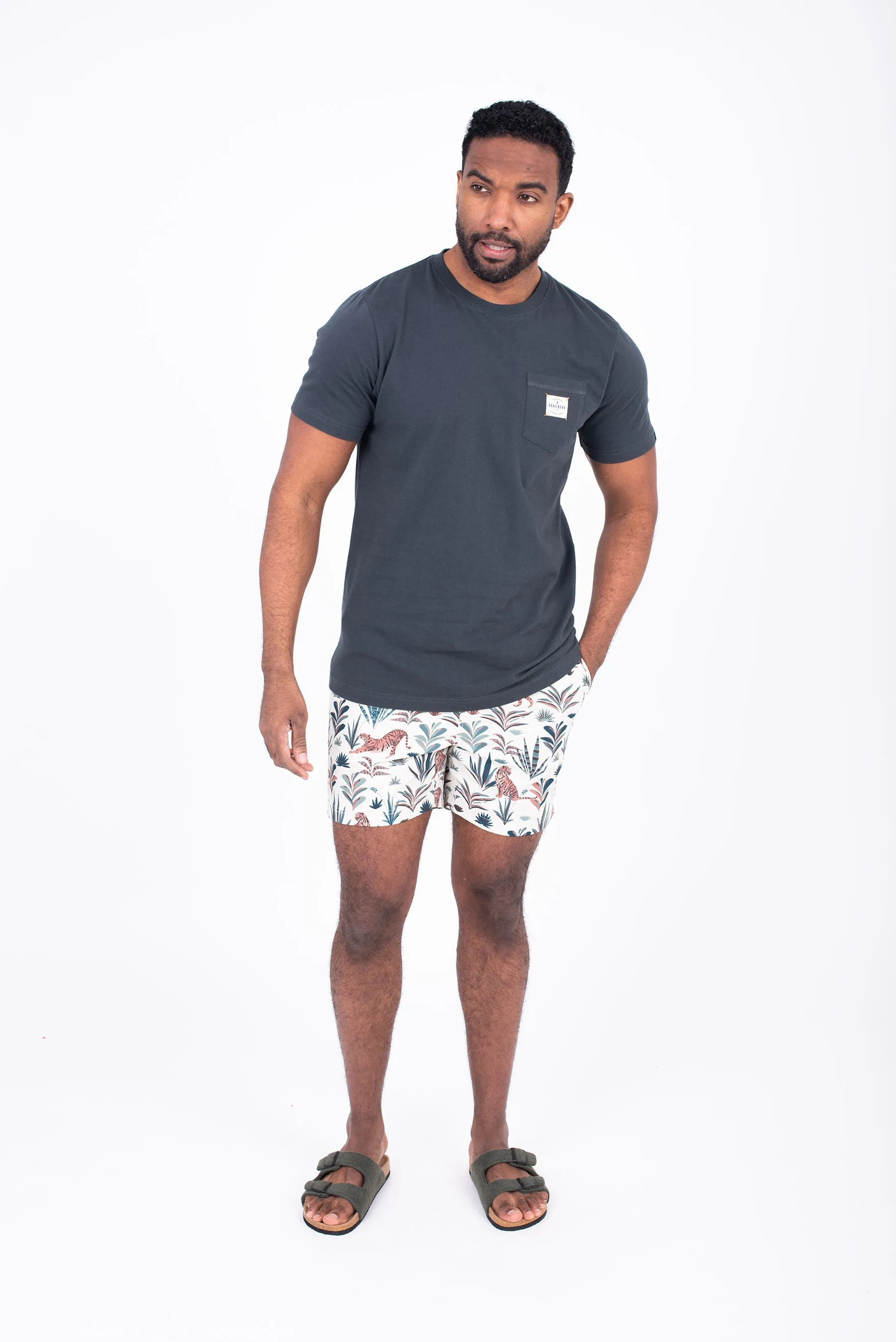 Tiger Printed Boardshorts