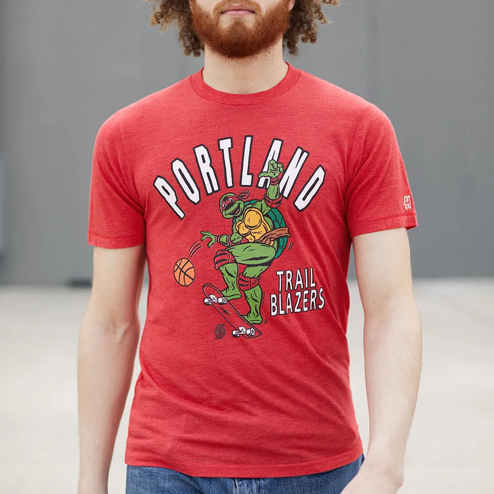 TMNT Raphael X Portland Trail Blazers Collaboration