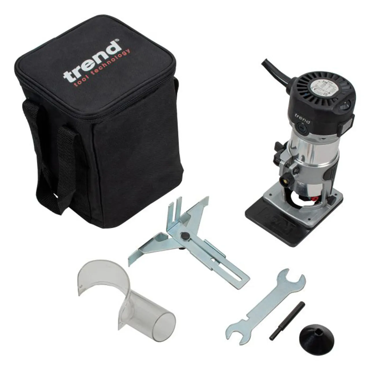 Trend T1ETS 1/4" Trim Router 710W 240V