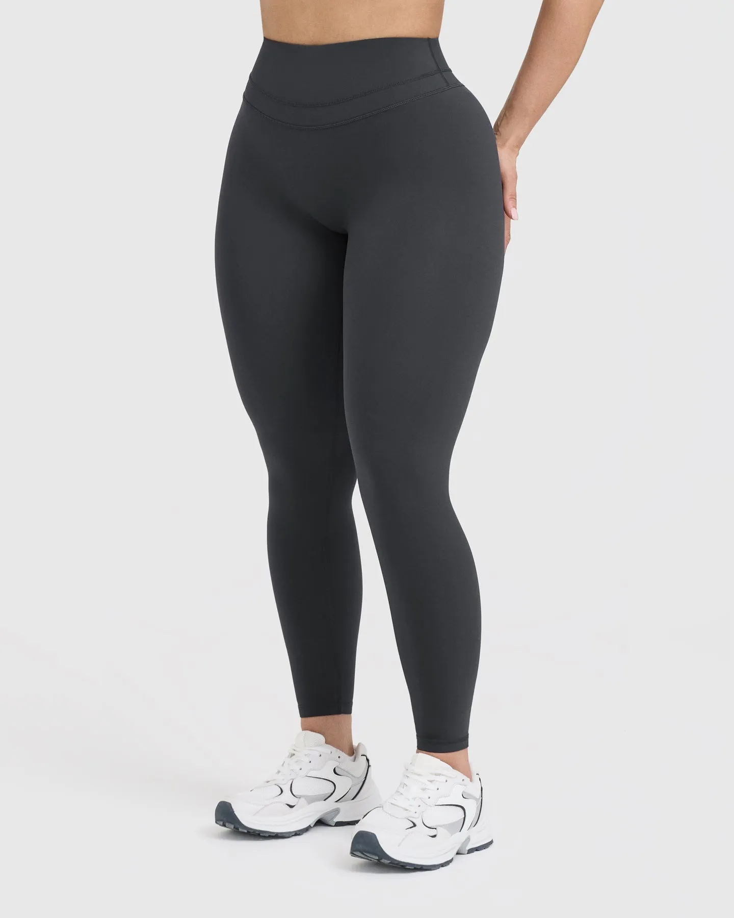 Unified High Waisted Leggings Coal