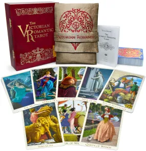 Now Sold Out The Victorian Romantic Tarot with cold stamping Large format limited edition GOLD bag