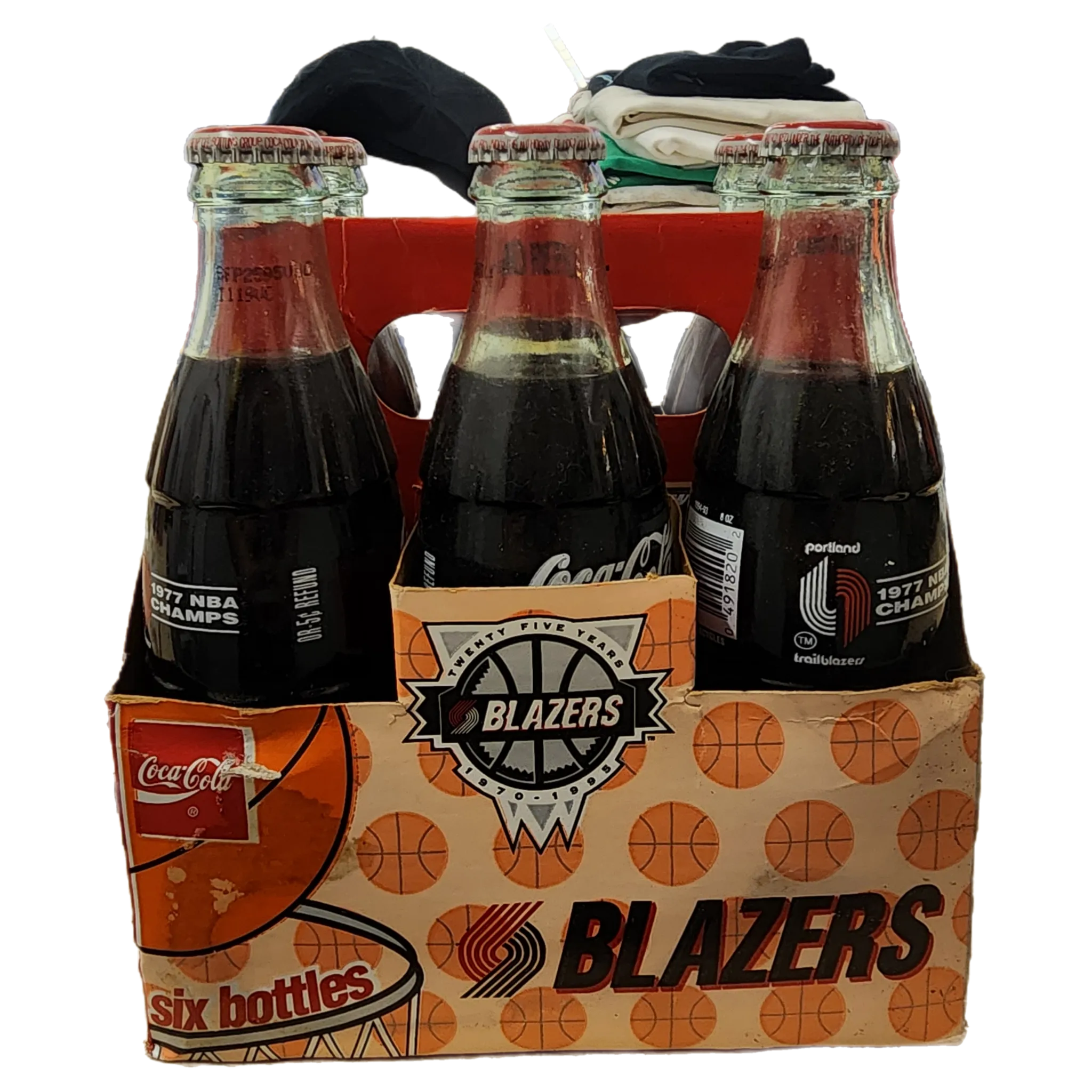 Collectible Trail Blazers Coke Bottles