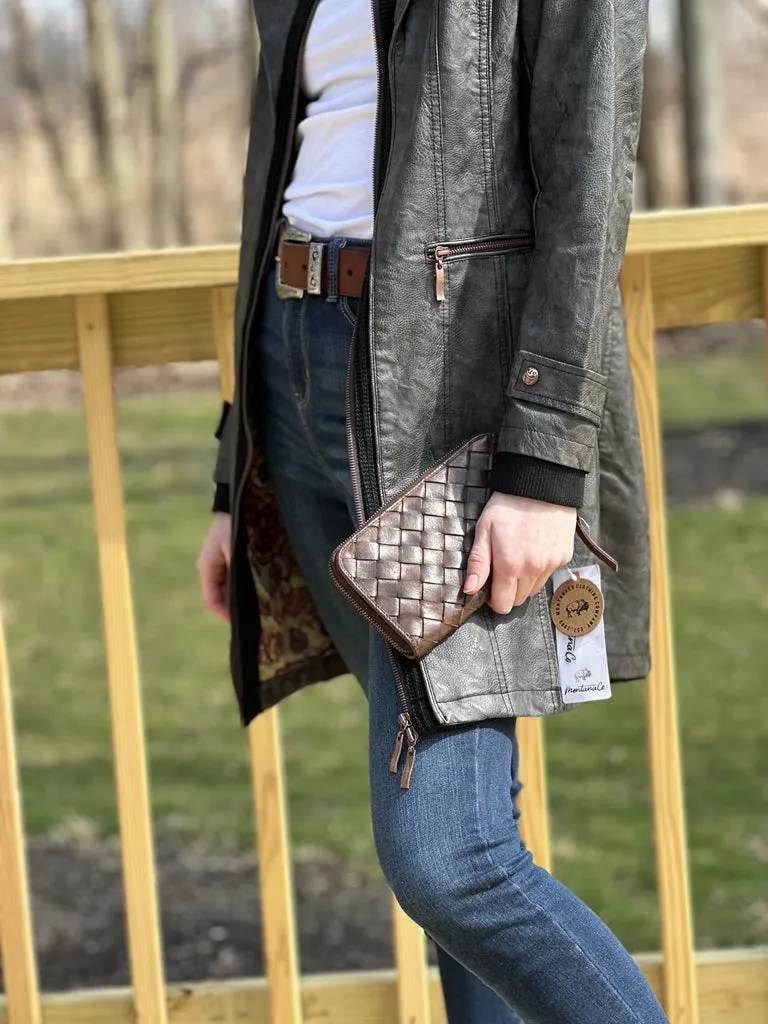 Brown Western Style Clutch