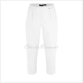 Robell Marie 07 Capri Trouser in White