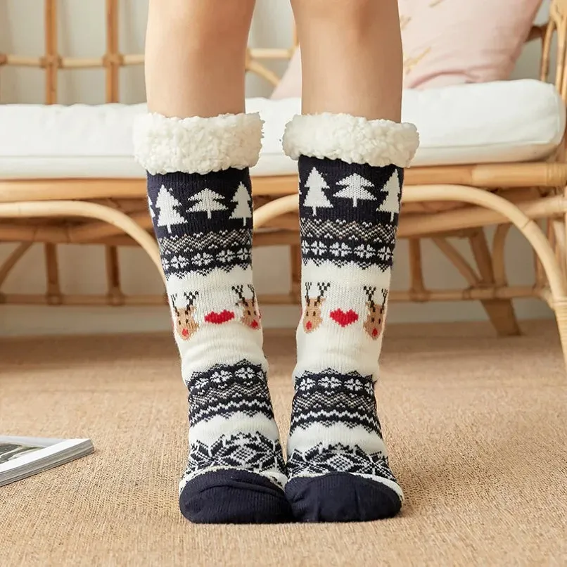 Winter Warm Women's Plush Penguin Slippers