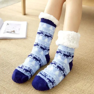 Winter Warm Women's Plush Penguin Slippers