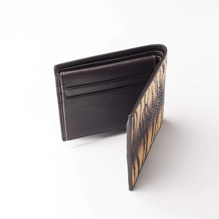 Yellow Tiger Stingray Skin Wallet